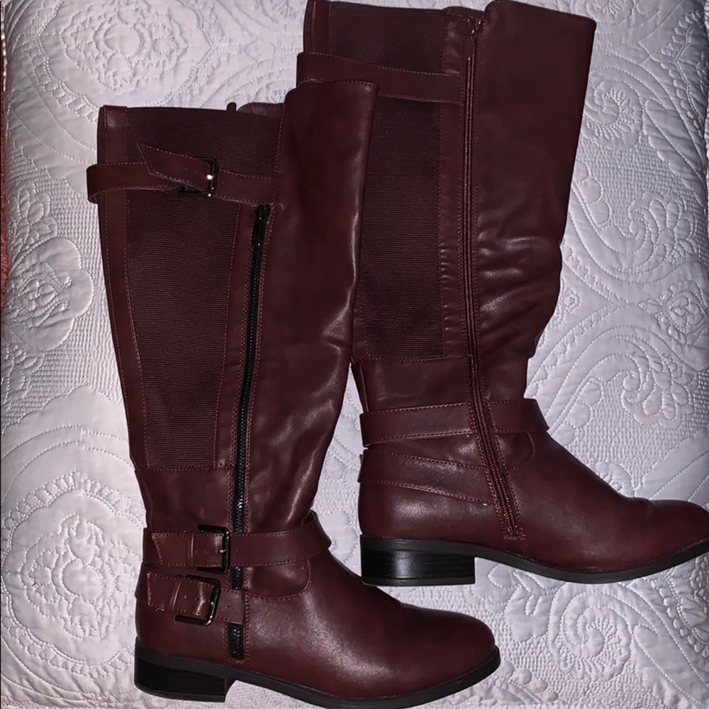 Wide calf boots 👢